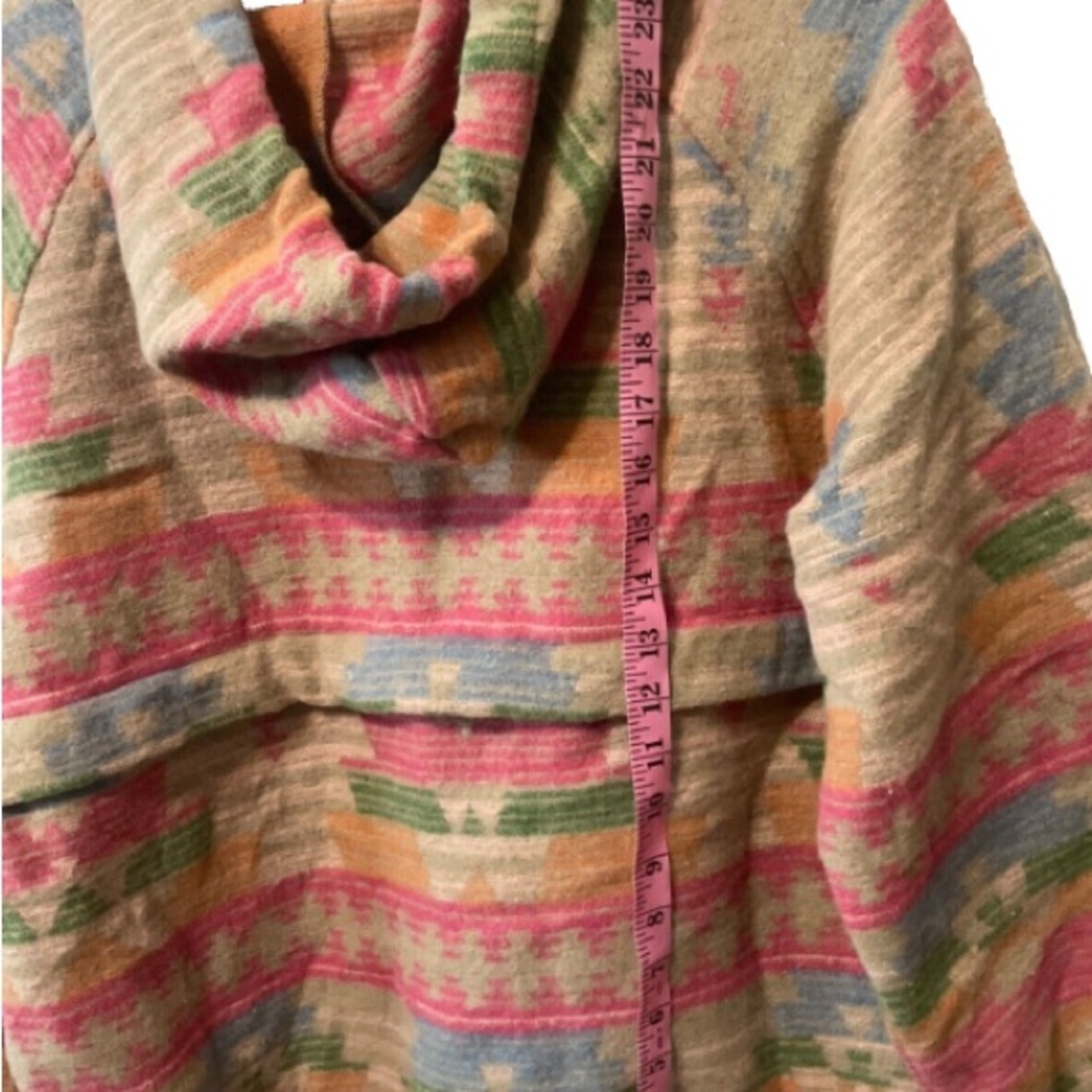 AOP Aztec Hoodie..Thick Warm & Cozy ..Campfire Ready ...Size M Women's (a15 - Picture 11 of 11